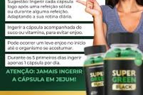Super Green Black Site Oficial - Estoque Acabando Rápido